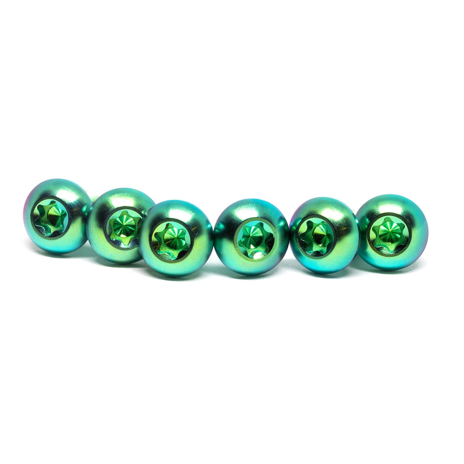Titanium Front Rotor Bolts 6-Pack [M5x10mm] - MXwraps
