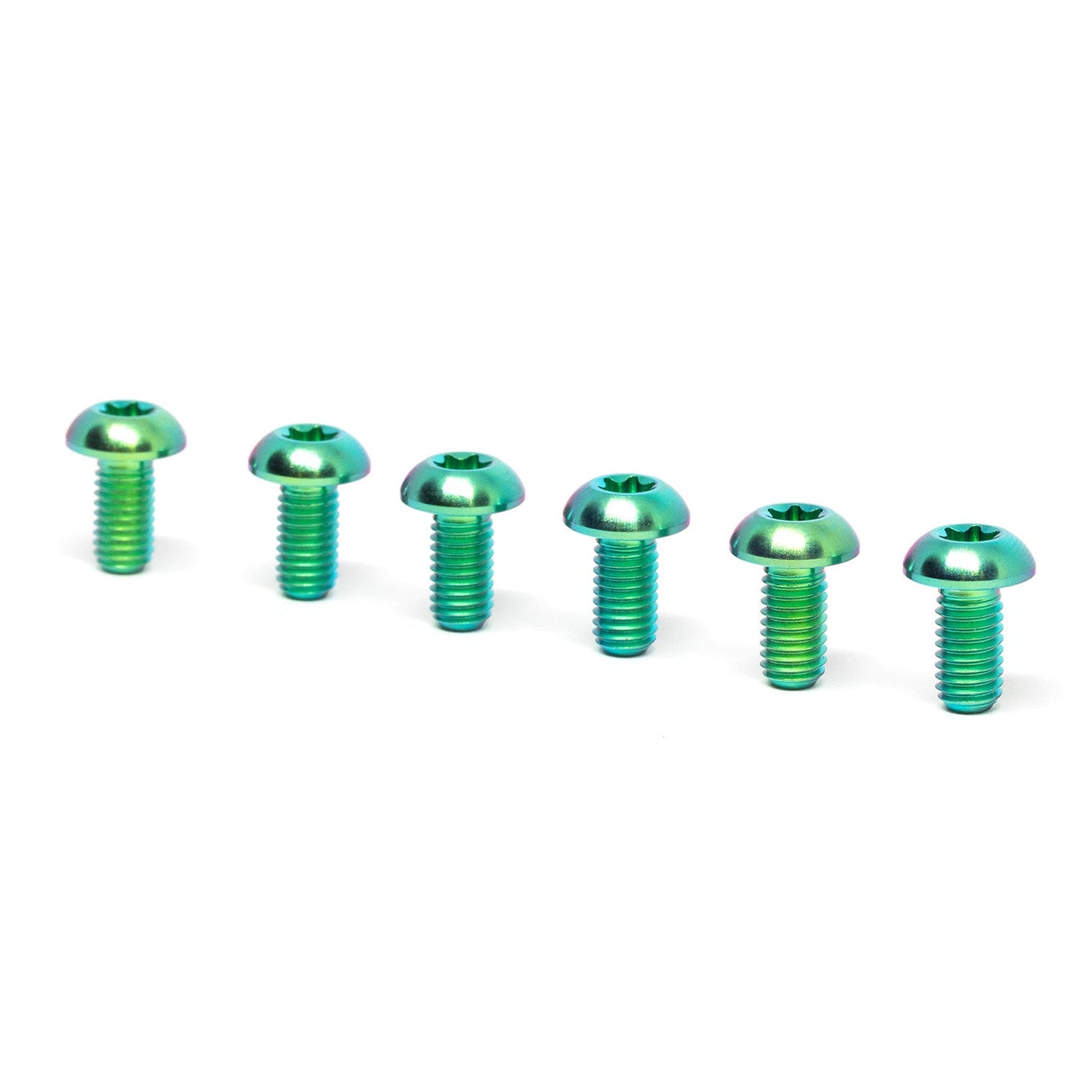 Titanium Front Rotor Bolts 6-Pack [M5x10mm] - MXwraps