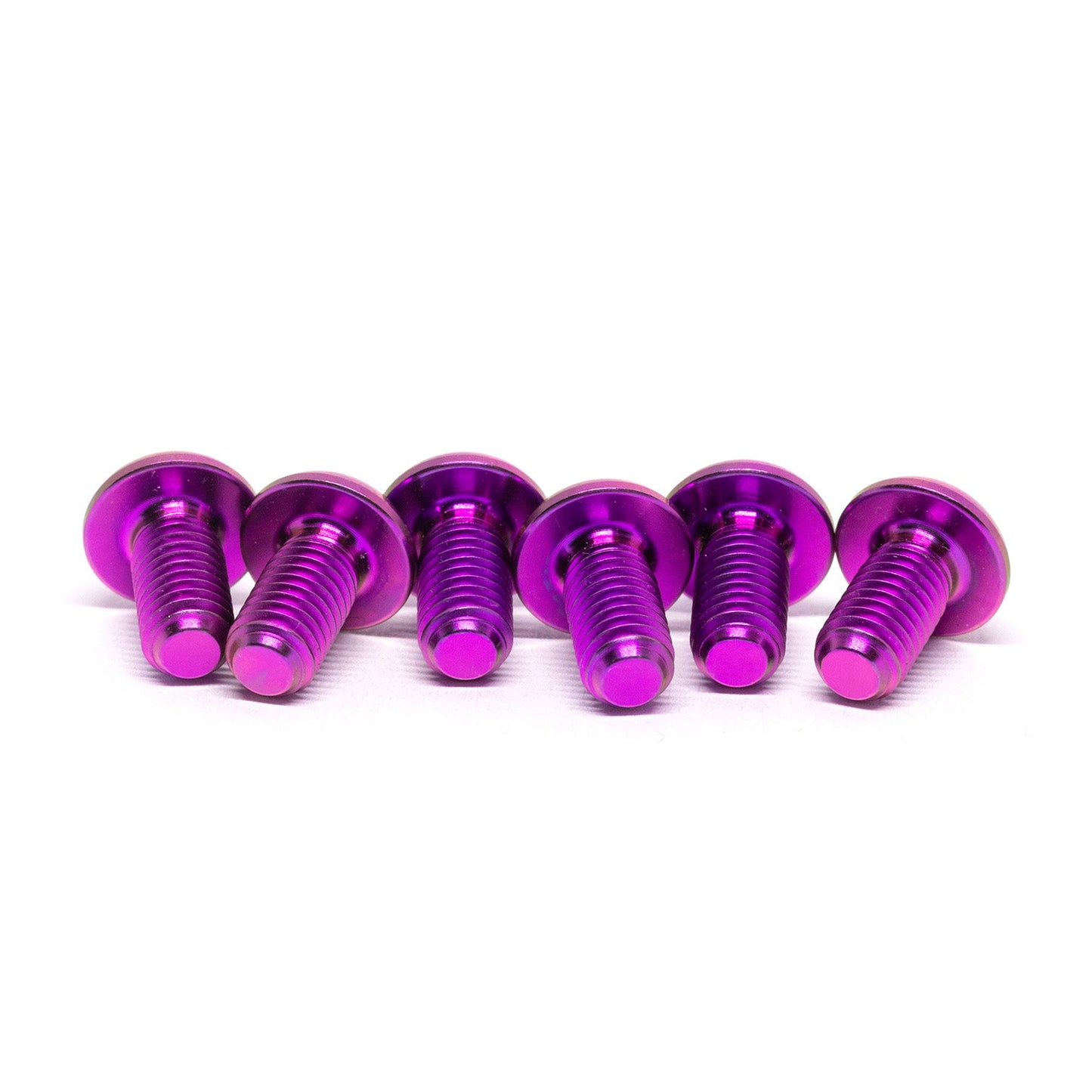 Titanium Front Rotor Bolts 6-Pack [M5x10mm] - MXwraps