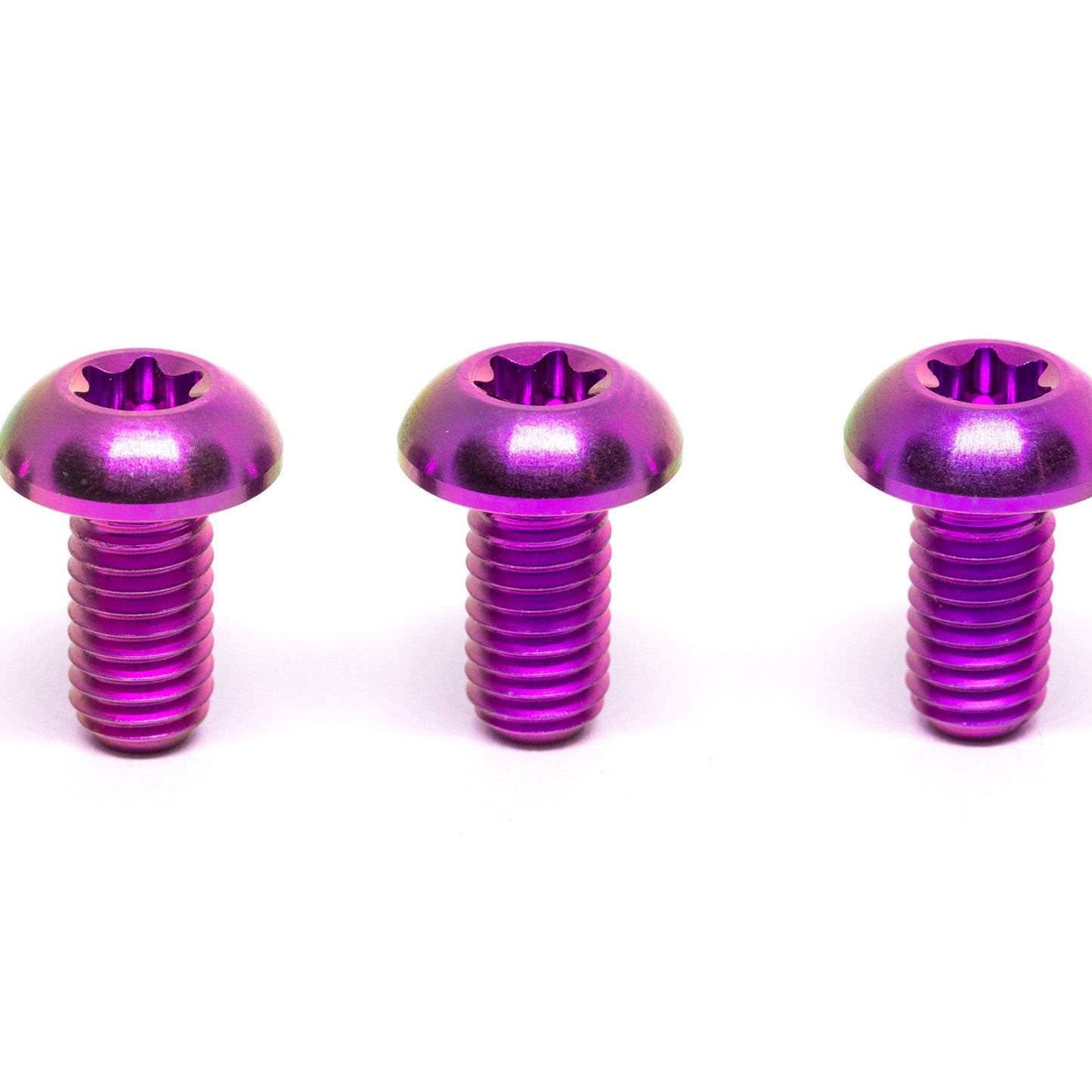 Titanium Front Rotor Bolts 6-Pack [M5x10mm] - MXwraps