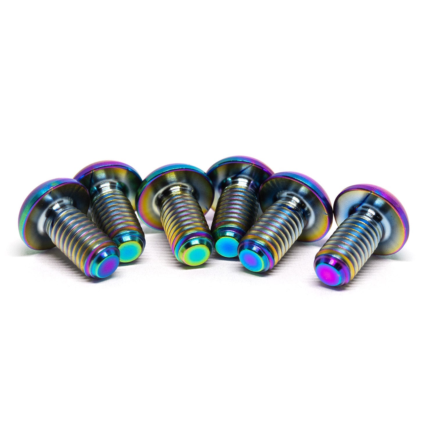 Titanium Front Rotor Bolts 6-Pack [M5x10mm] - MXwraps