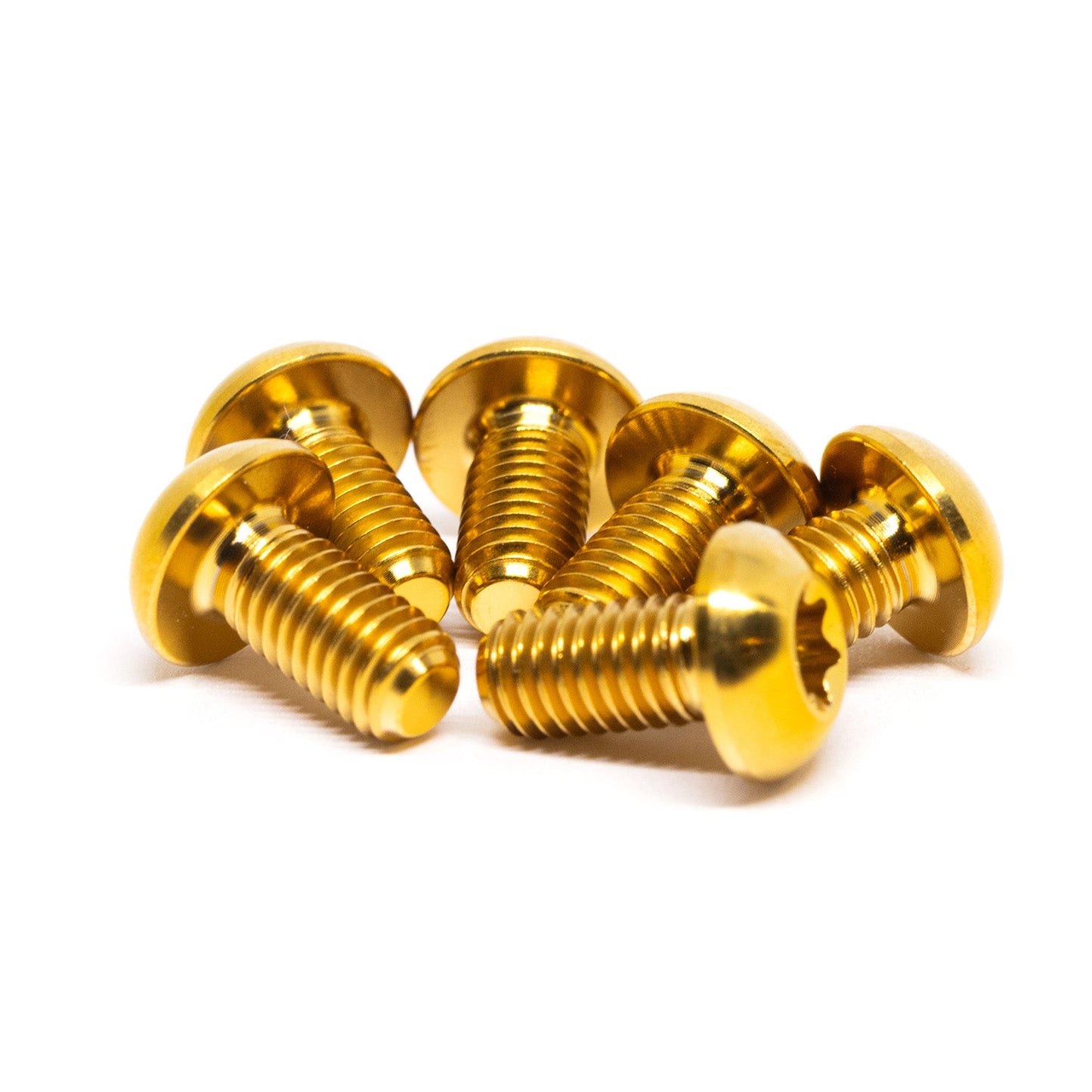 Titanium Front Rotor Bolts 6-Pack [M5x10mm] - MXwraps