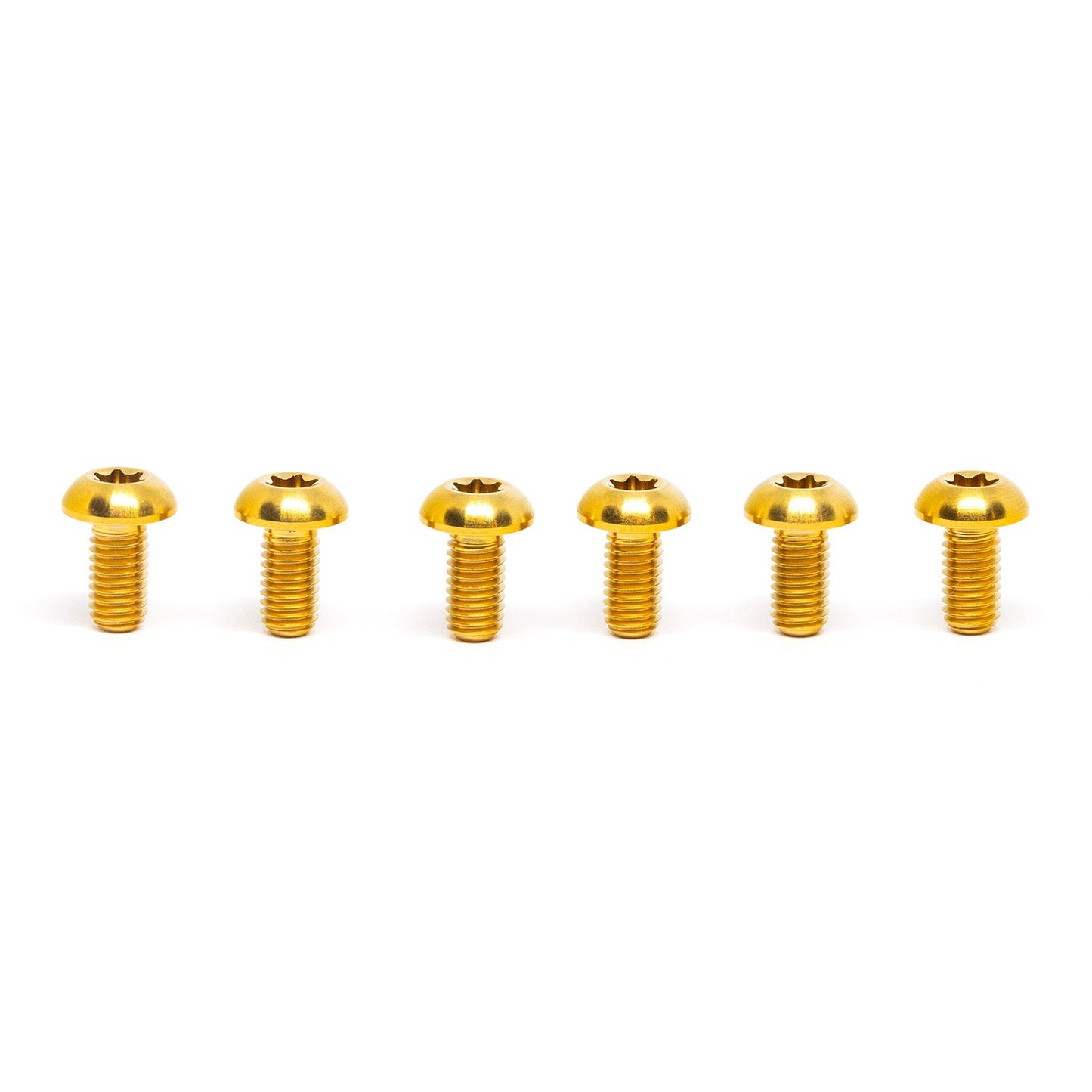 Titanium Front Rotor Bolts 6-Pack [M5x10mm] - MXwraps