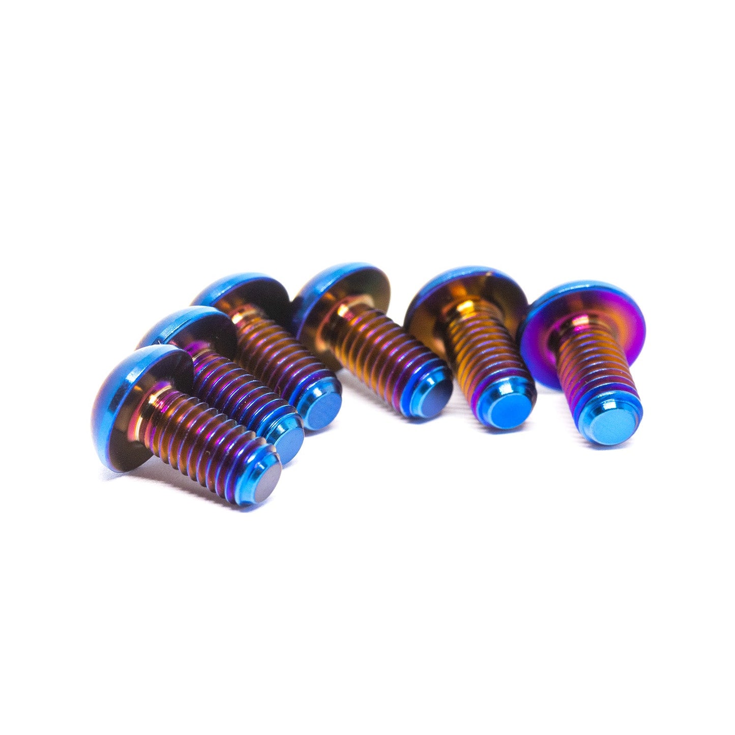 Titanium Front Rotor Bolts 6-Pack [M5x10mm] - MXwraps
