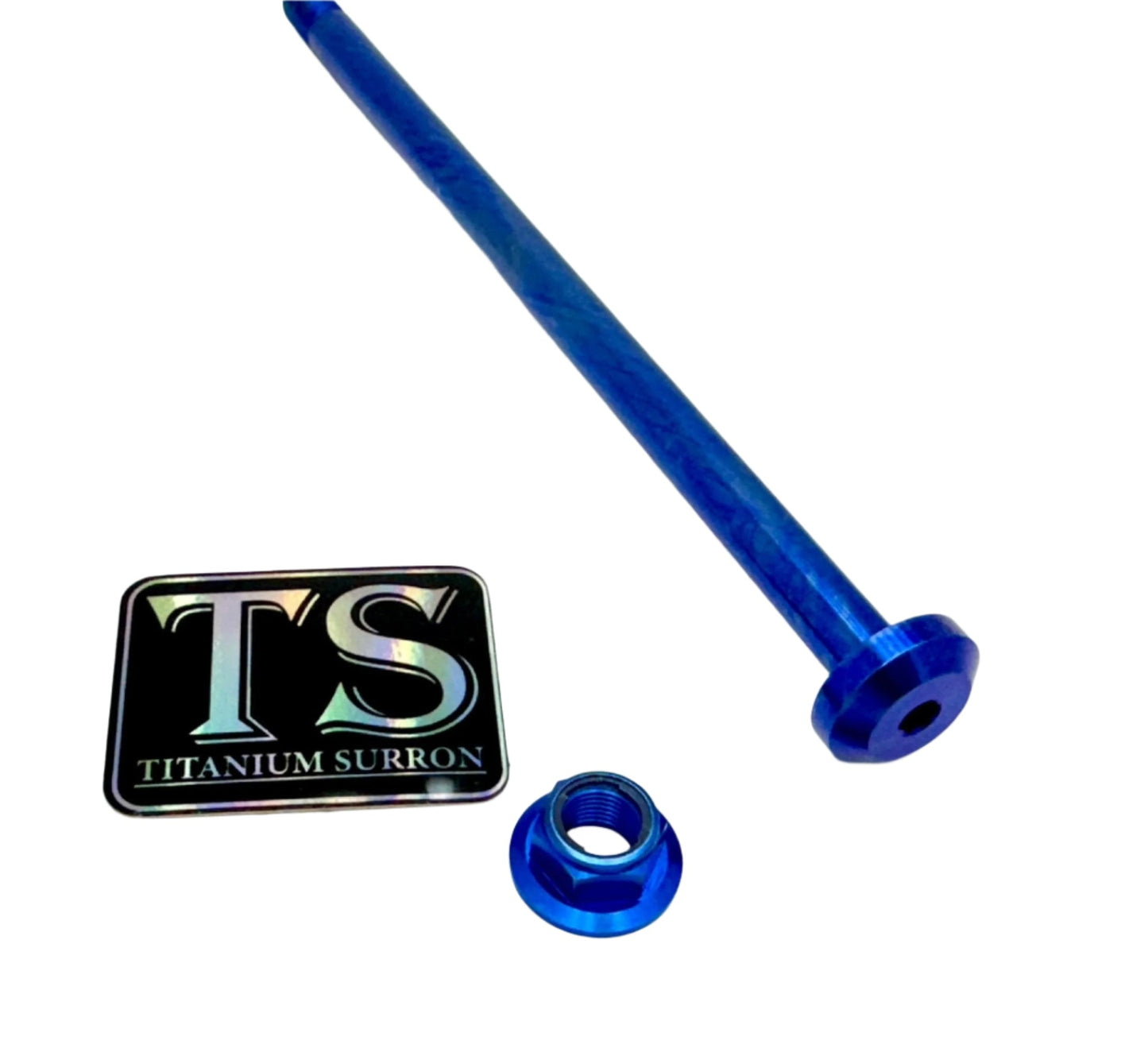 Titanium Surron LBX Jackshaft Bolt and Nut - MXwraps
