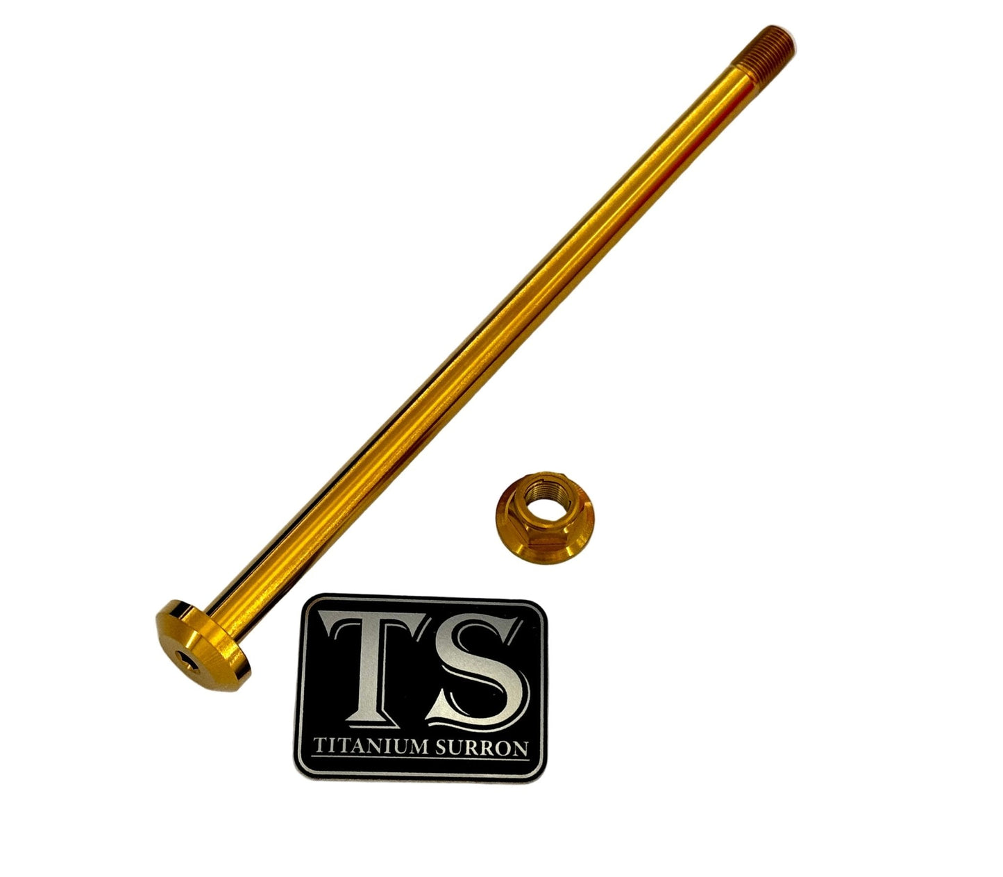 Titanium Surron LBX Jackshaft Bolt and Nut - MXwraps