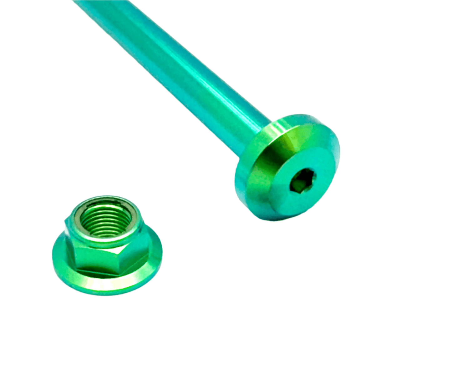 Titanium Surron LBX Jackshaft Bolt and Nut - MXwraps