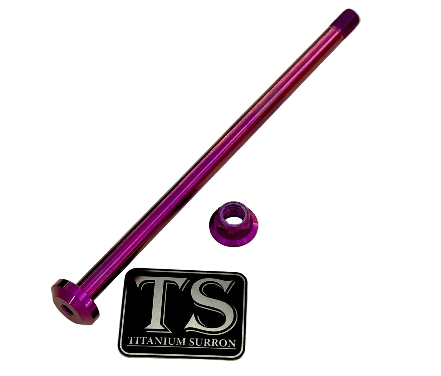 Titanium Surron LBX Jackshaft Bolt and Nut - MXwraps
