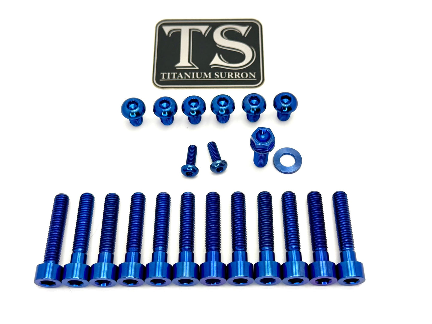 Titanium Bolt Kit for Sirris F43 Fork (22 Pieces) - MXwraps