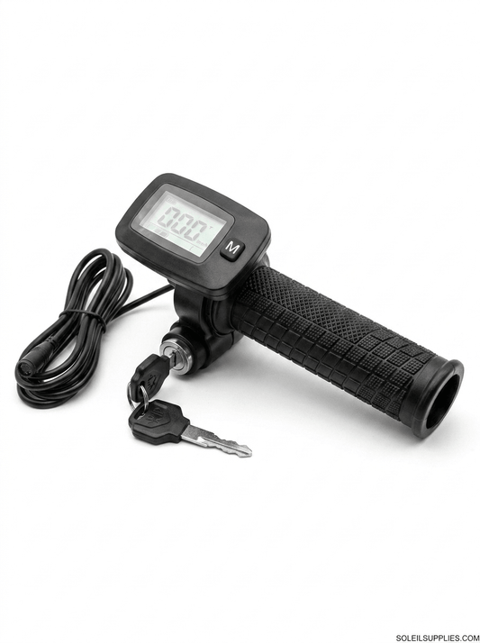 Tuttio Soleil 01 Throttle with Integrated Display & Key Switch - MXwraps