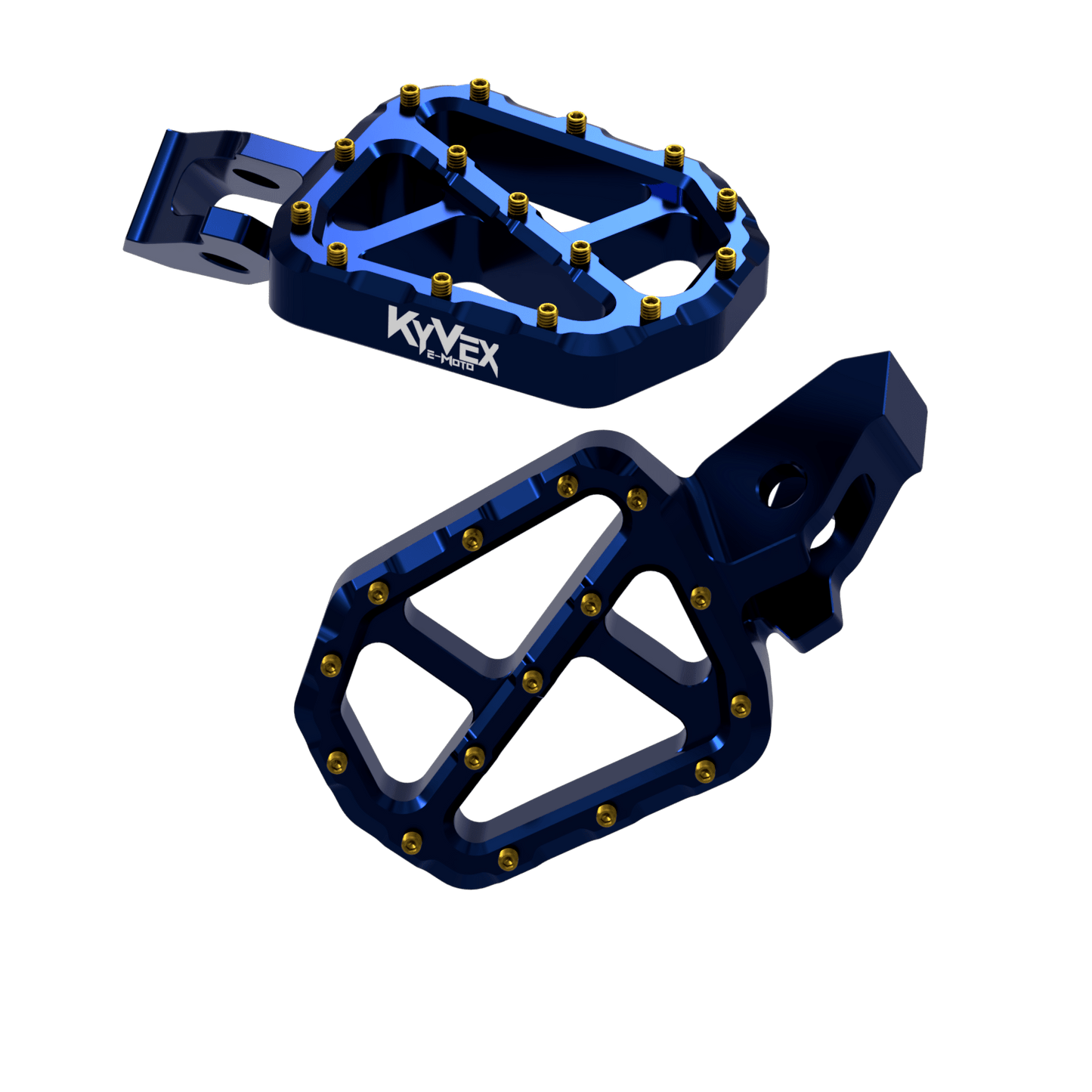 KyVex Billet Wide Foot Pegs - Ultra Bee Compatible - MXwraps
