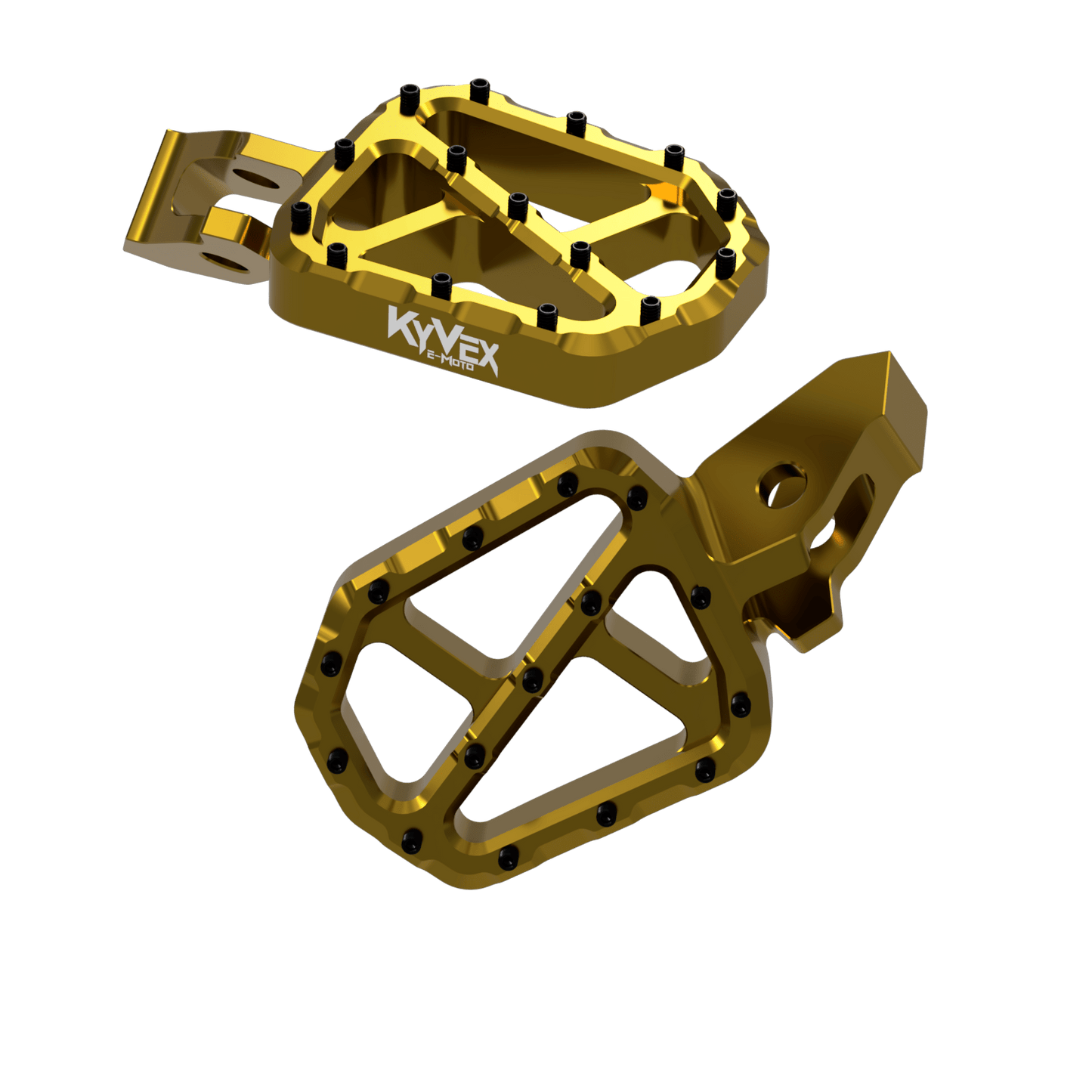 KyVex Billet Wide Foot Pegs - Ultra Bee Compatible - MXwraps