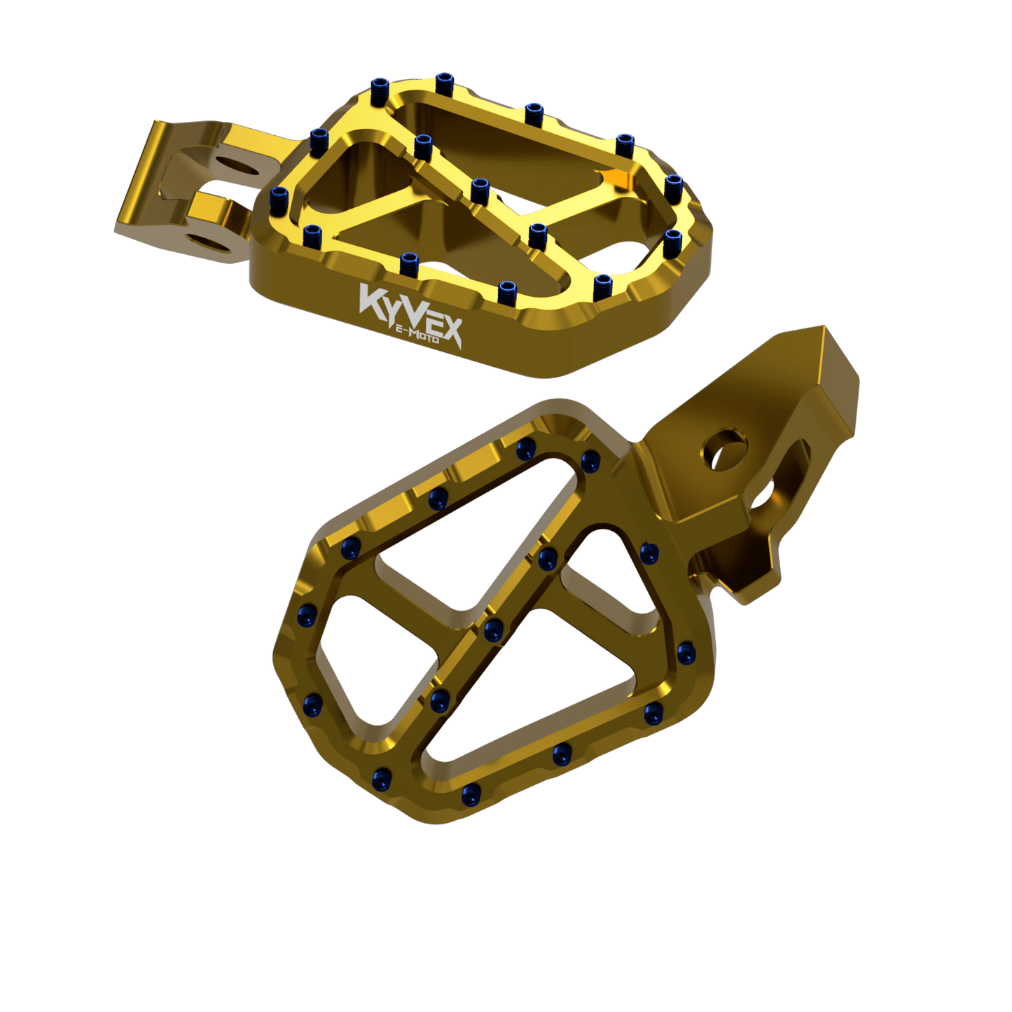 KyVex Billet Wide Foot Pegs - Ultra Bee Compatible - MXwraps