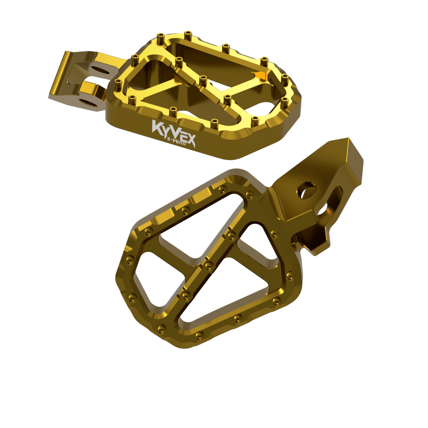 KyVex Billet Wide Foot Pegs - Ultra Bee Compatible - MXwraps