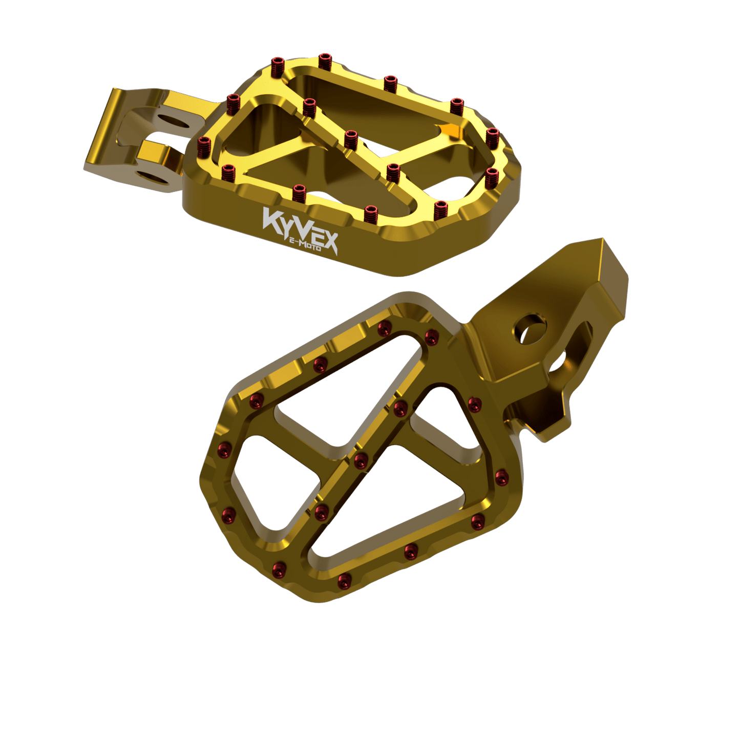 KyVex Billet Wide Foot Pegs - Ultra Bee Compatible - MXwraps