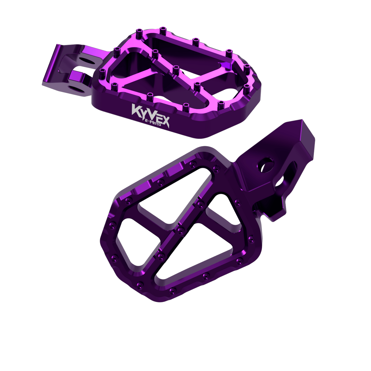 KyVex Billet Wide Foot Pegs - Ultra Bee Compatible - MXwraps