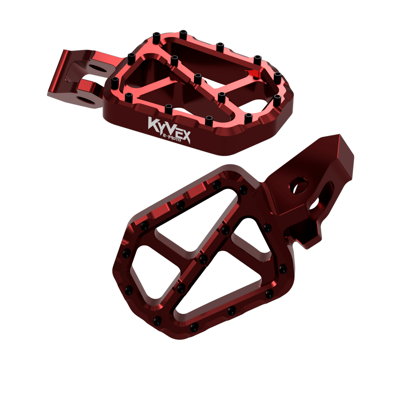 KyVex Billet Wide Foot Pegs - Ultra Bee Compatible - MXwraps