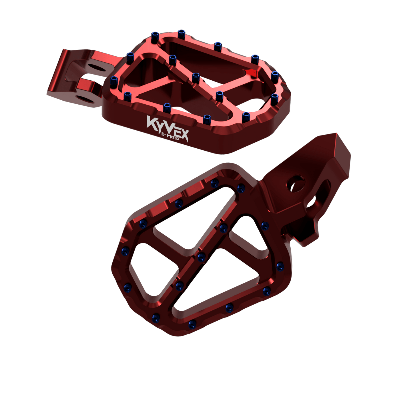 KyVex Billet Wide Foot Pegs - Ultra Bee Compatible - MXwraps