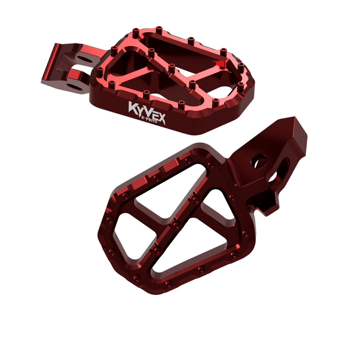 KyVex Billet Wide Foot Pegs - Ultra Bee Compatible - MXwraps
