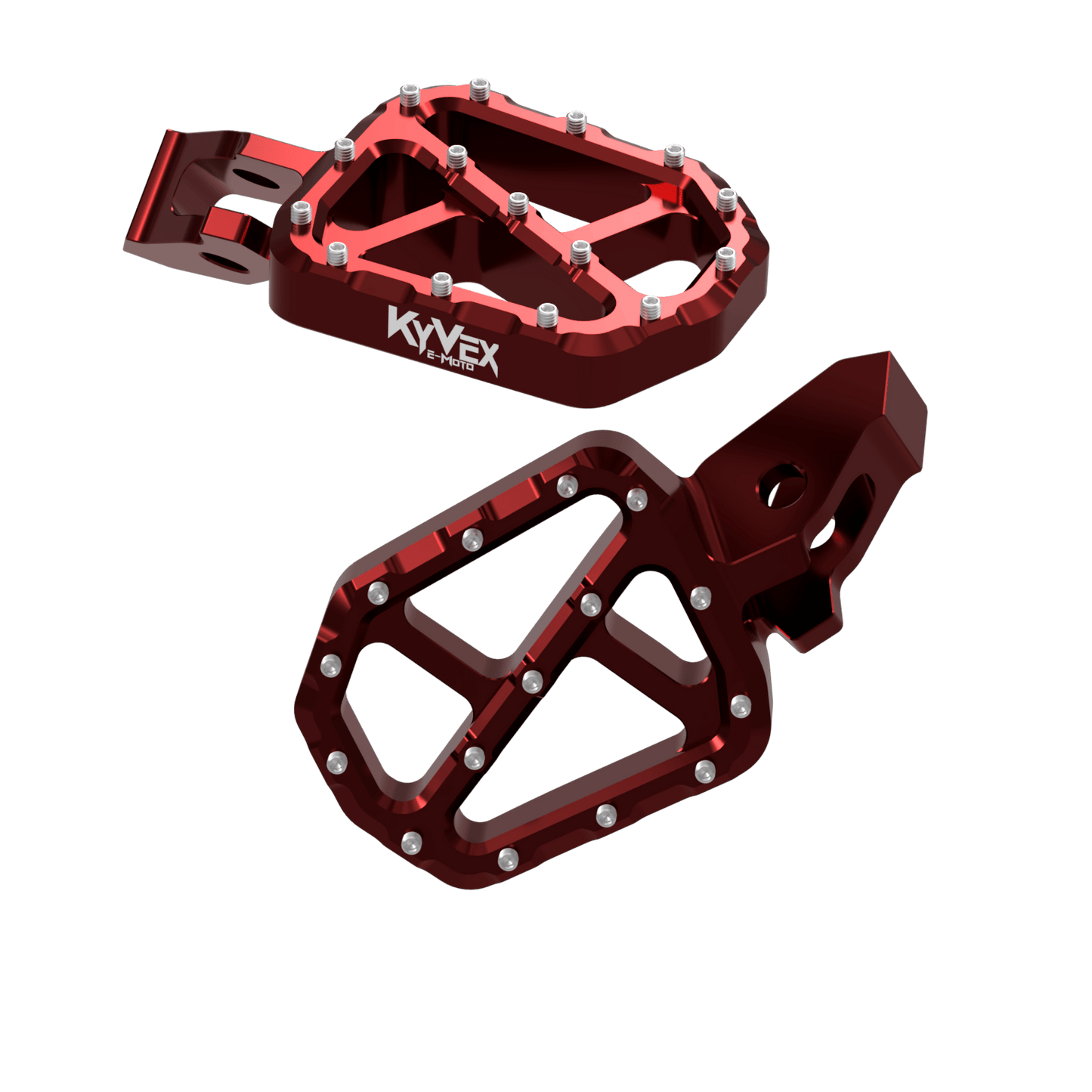 KyVex Billet Wide Foot Pegs - Ultra Bee Compatible - MXwraps