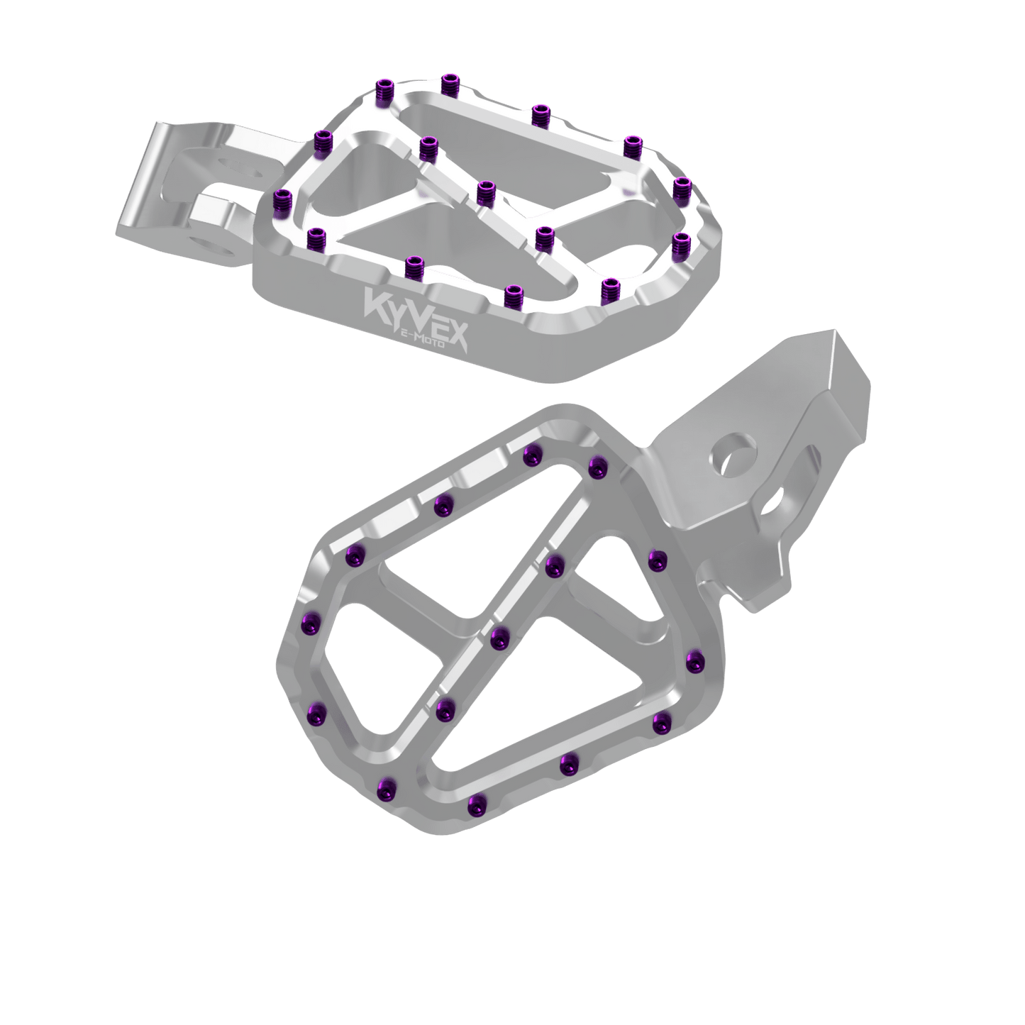 KyVex Billet Wide Foot Pegs - Ultra Bee Compatible - MXwraps