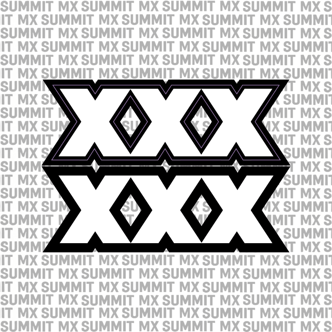 Talaria x3 "XXX" Fork Tube Decal - MXwraps