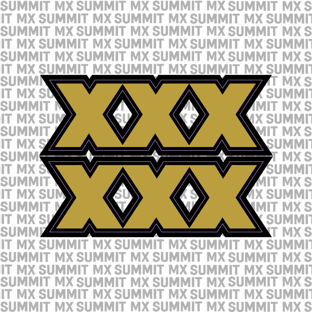 Talaria x3 "XXX" Fork Tube Decal - MXwraps