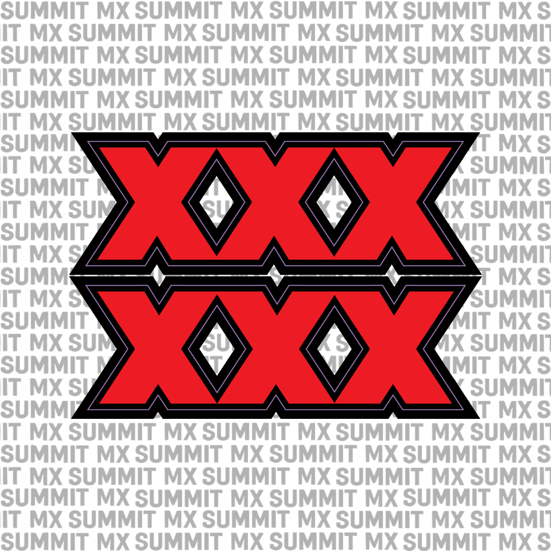 Talaria x3 "XXX" Fork Tube Decal - MXwraps