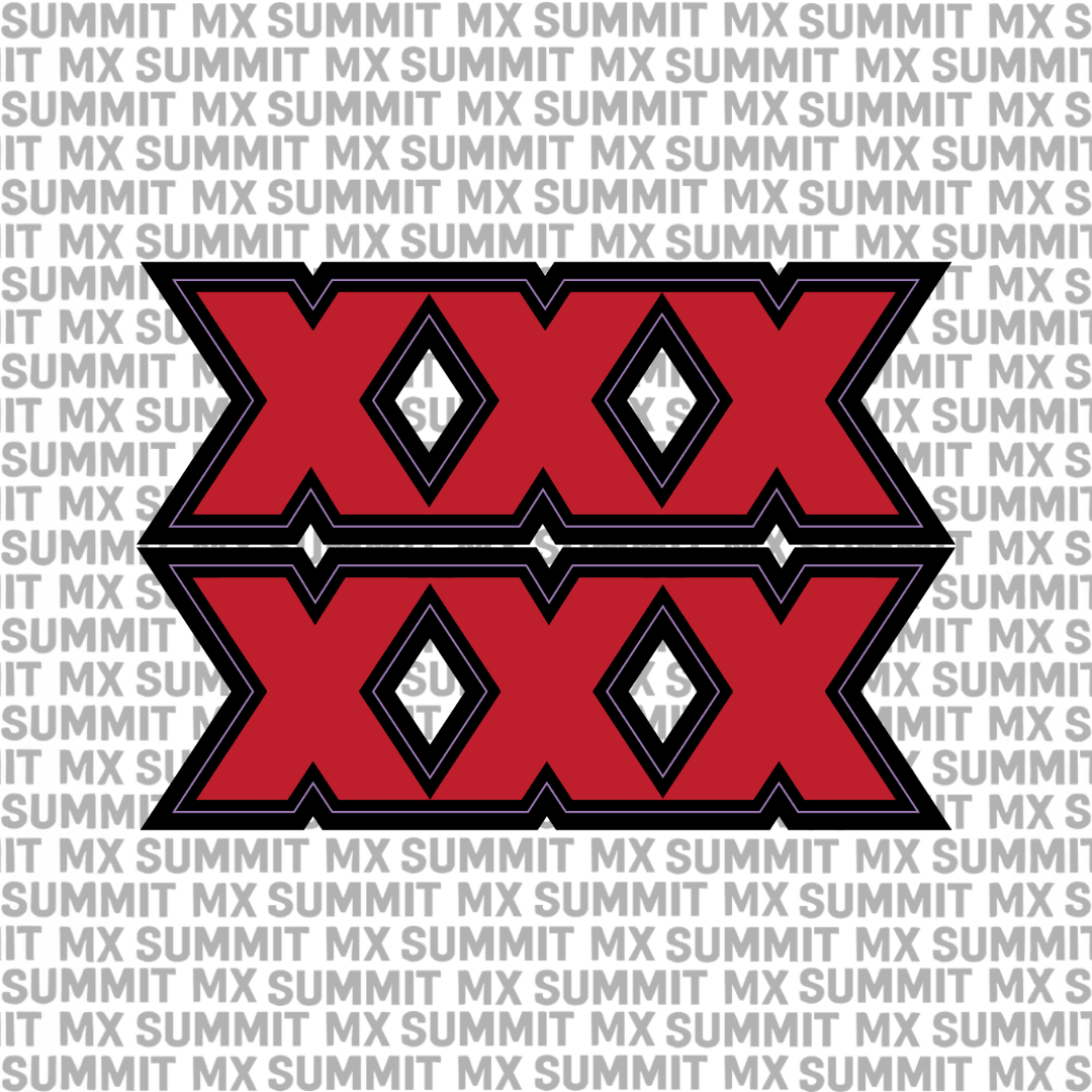 Talaria x3 "XXX" Fork Tube Decal - MXwraps