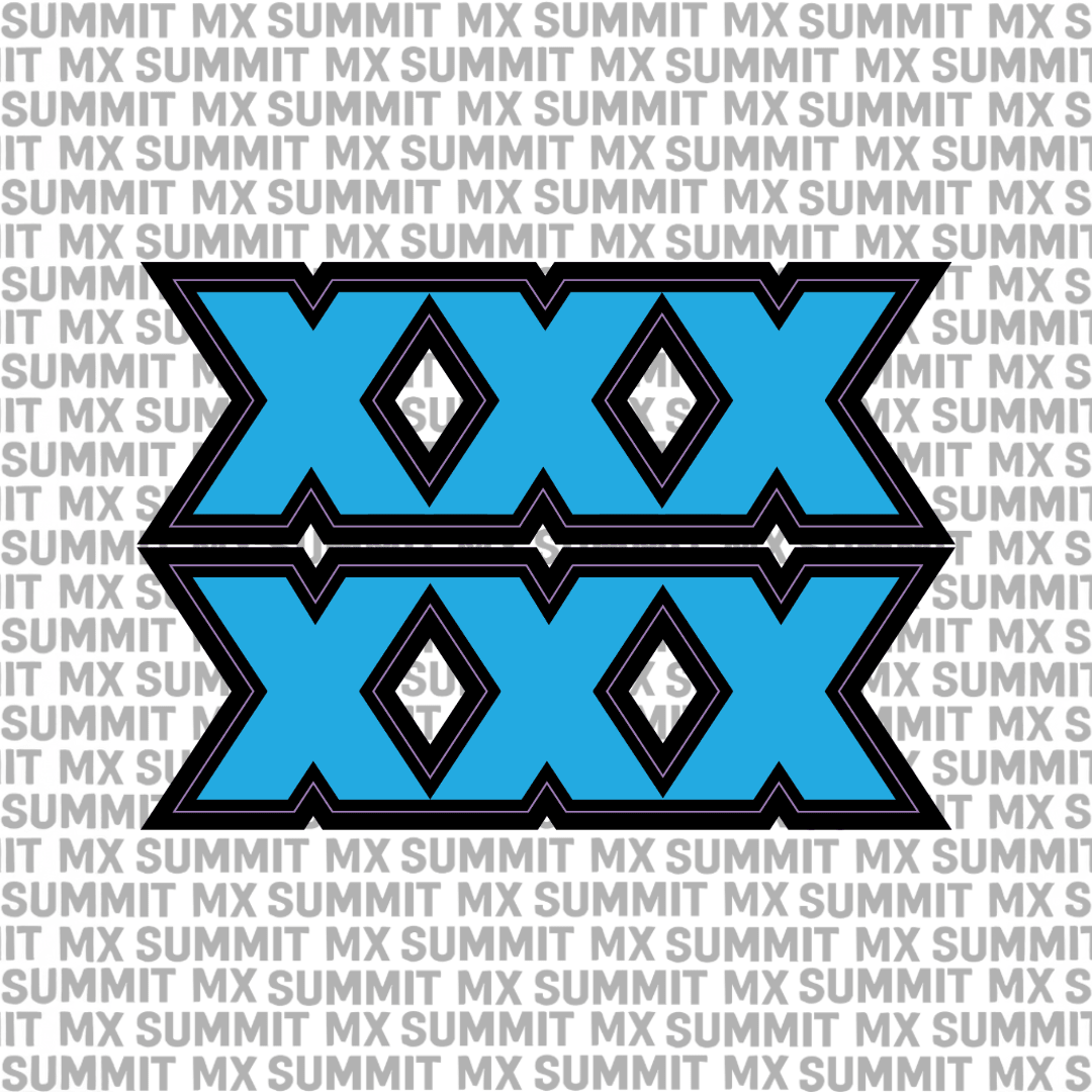 Talaria x3 "XXX" Fork Tube Decal - MXwraps