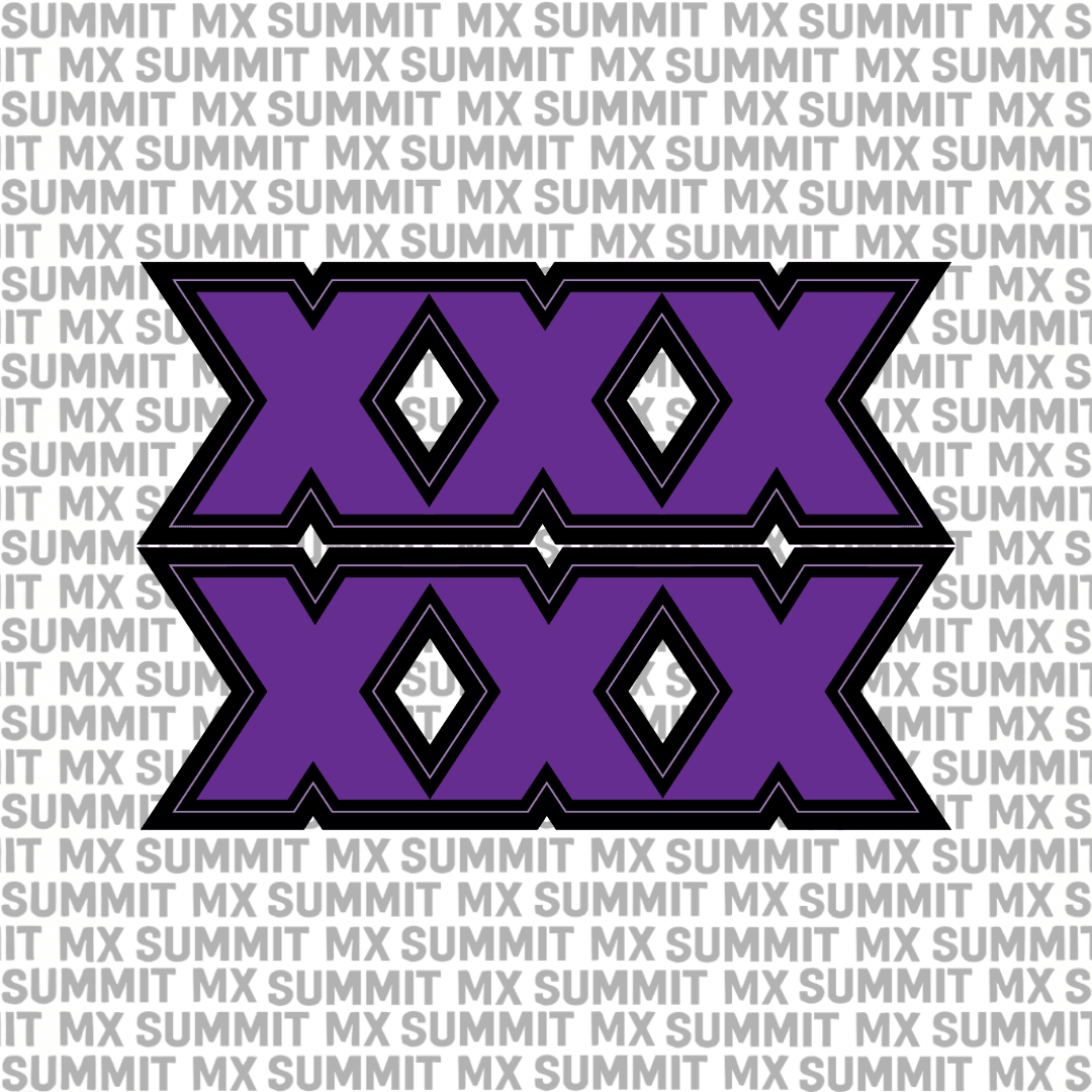 Talaria x3 "XXX" Fork Tube Decal - MXwraps