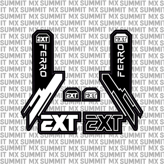 EXT Ferro Fork Tube Decal - MXwraps