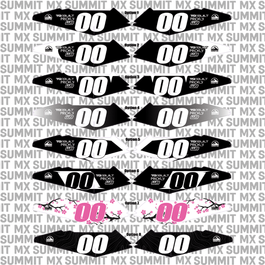 Surron LBX/Eride Pro Side Fender Decals - MXwraps