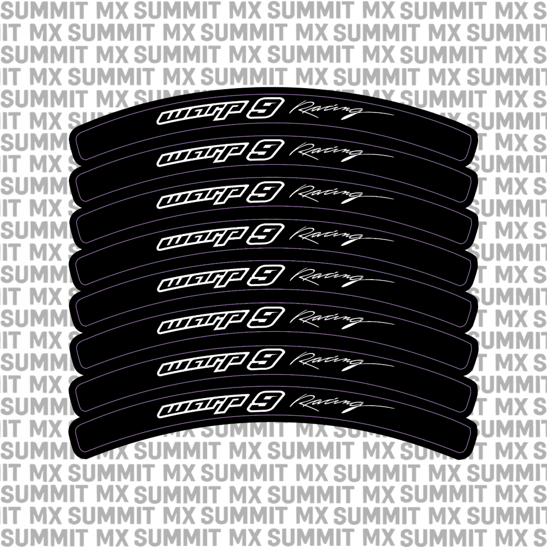 Warp 9 Rim Decals - MXwraps