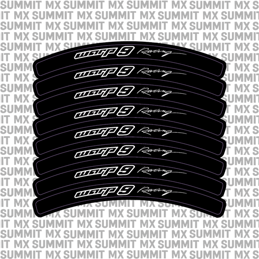Warp 9 Rim Decals - MXwraps