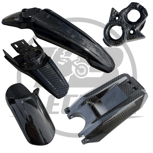Surron Real Carbon Fiber Plastics - MXwraps