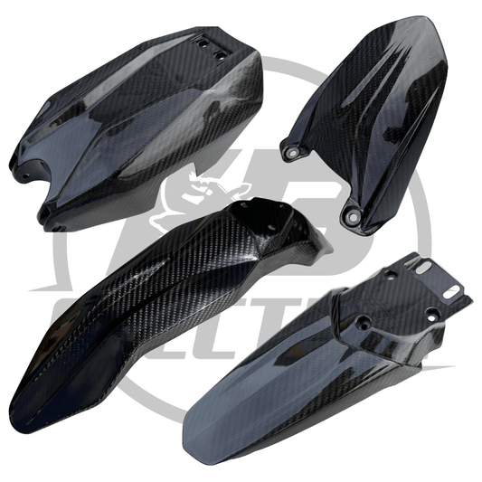 Talaria Sting Real Carbon Fiber Plastics - MXwraps