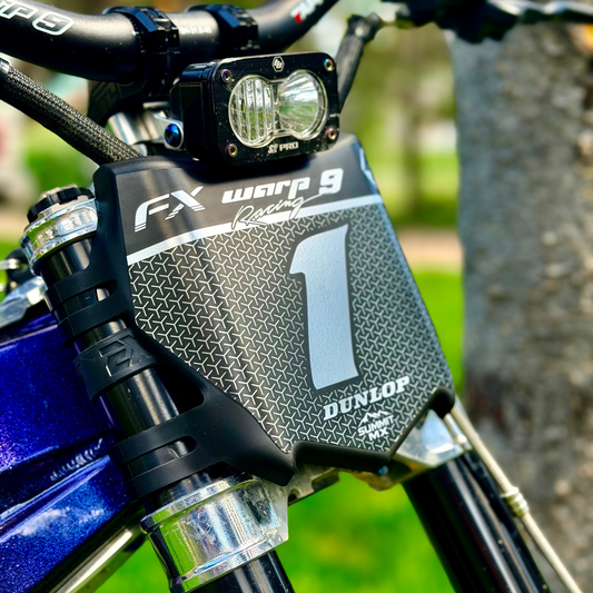 Vertex Number Plate Decal - MXwraps