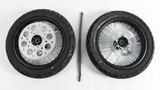 ETM RTR 14in Supermoto Wheel Set - MXwraps