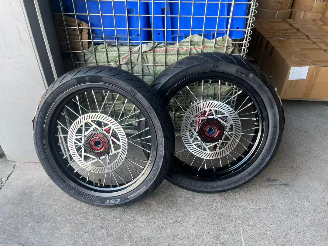 Customizable Supermoto Wheelset For Surron Ultra Bee