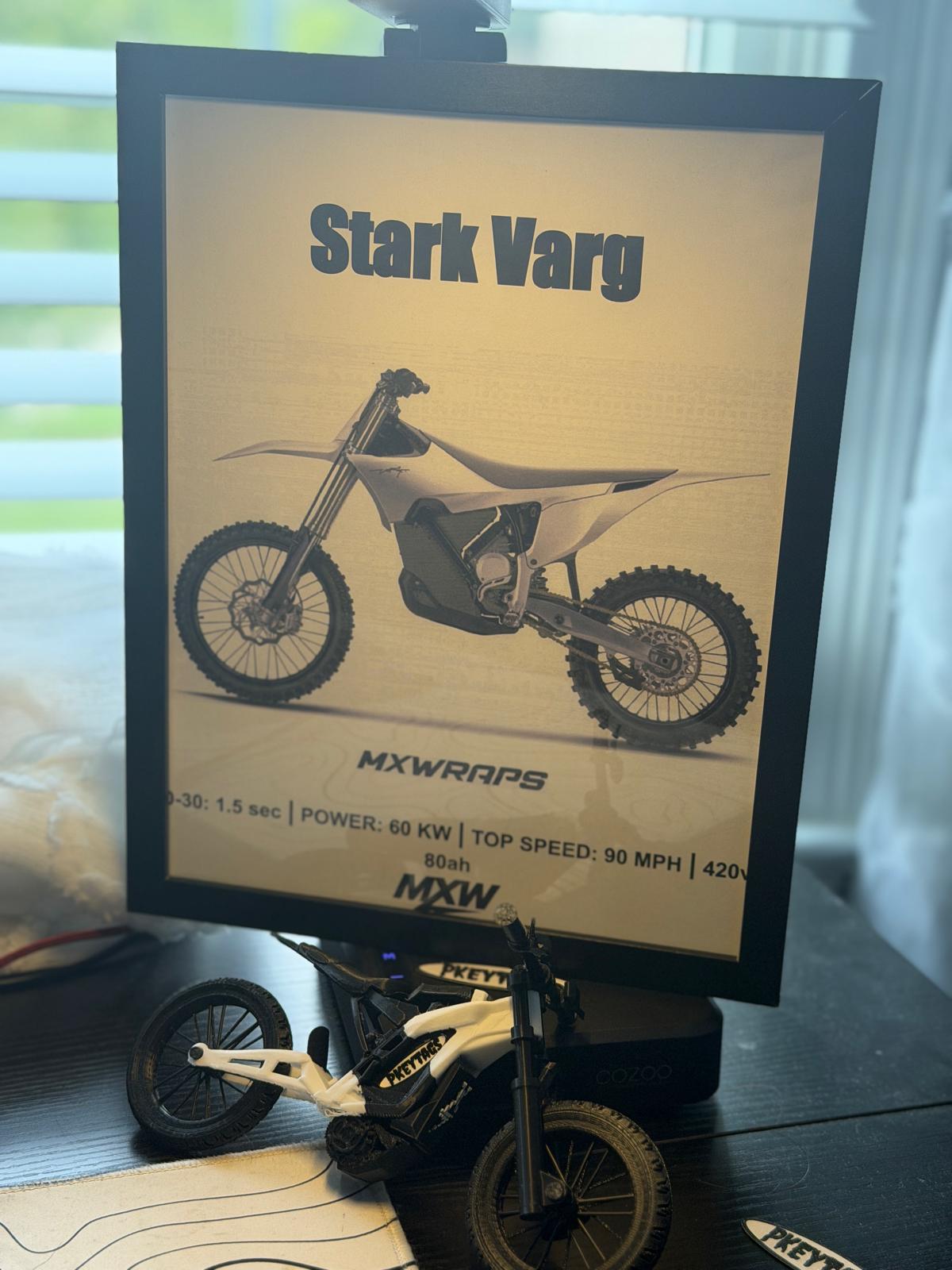 MXW Stark Varg Framed Poster - MXwraps