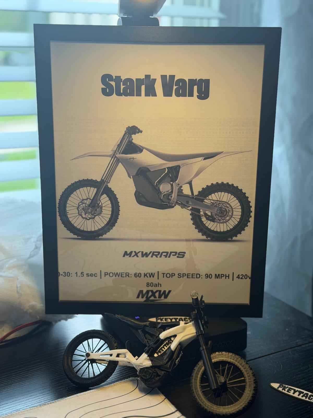 MXW Stark Varg Framed Poster - MXwraps