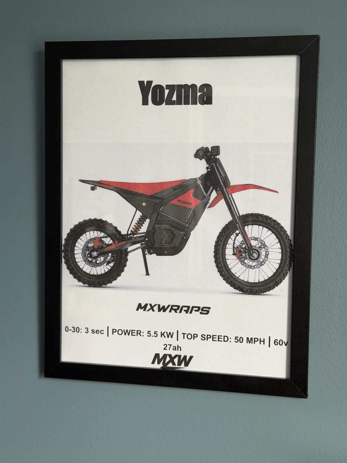 MXW Yozma IN10 Framed Poster - MXwraps