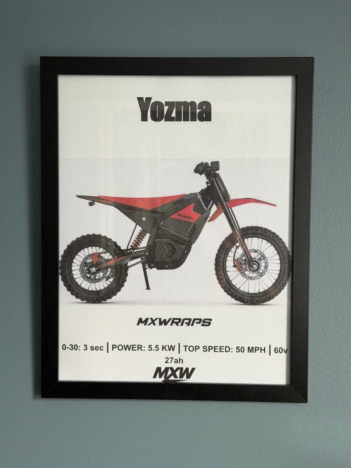 MXW Yozma IN10 Framed Poster - MXwraps