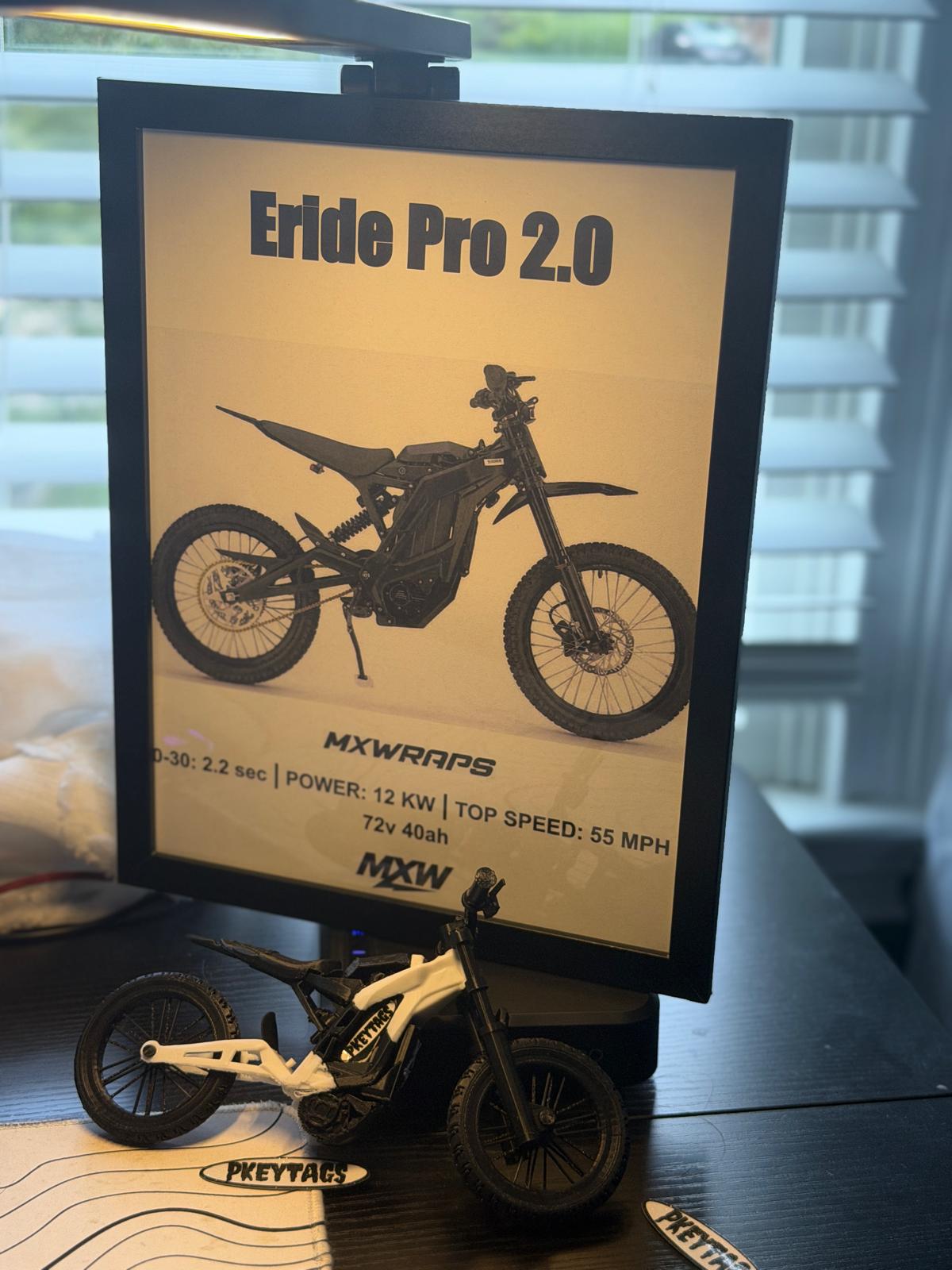 MXW Eride Pro 2.0 Framed Poster - MXwraps