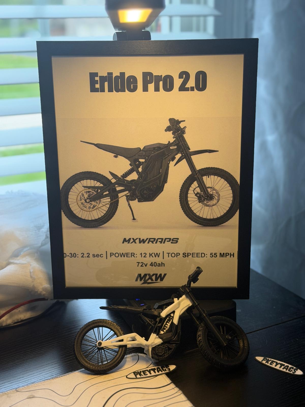 MXW Eride Pro 2.0 Framed Poster - MXwraps