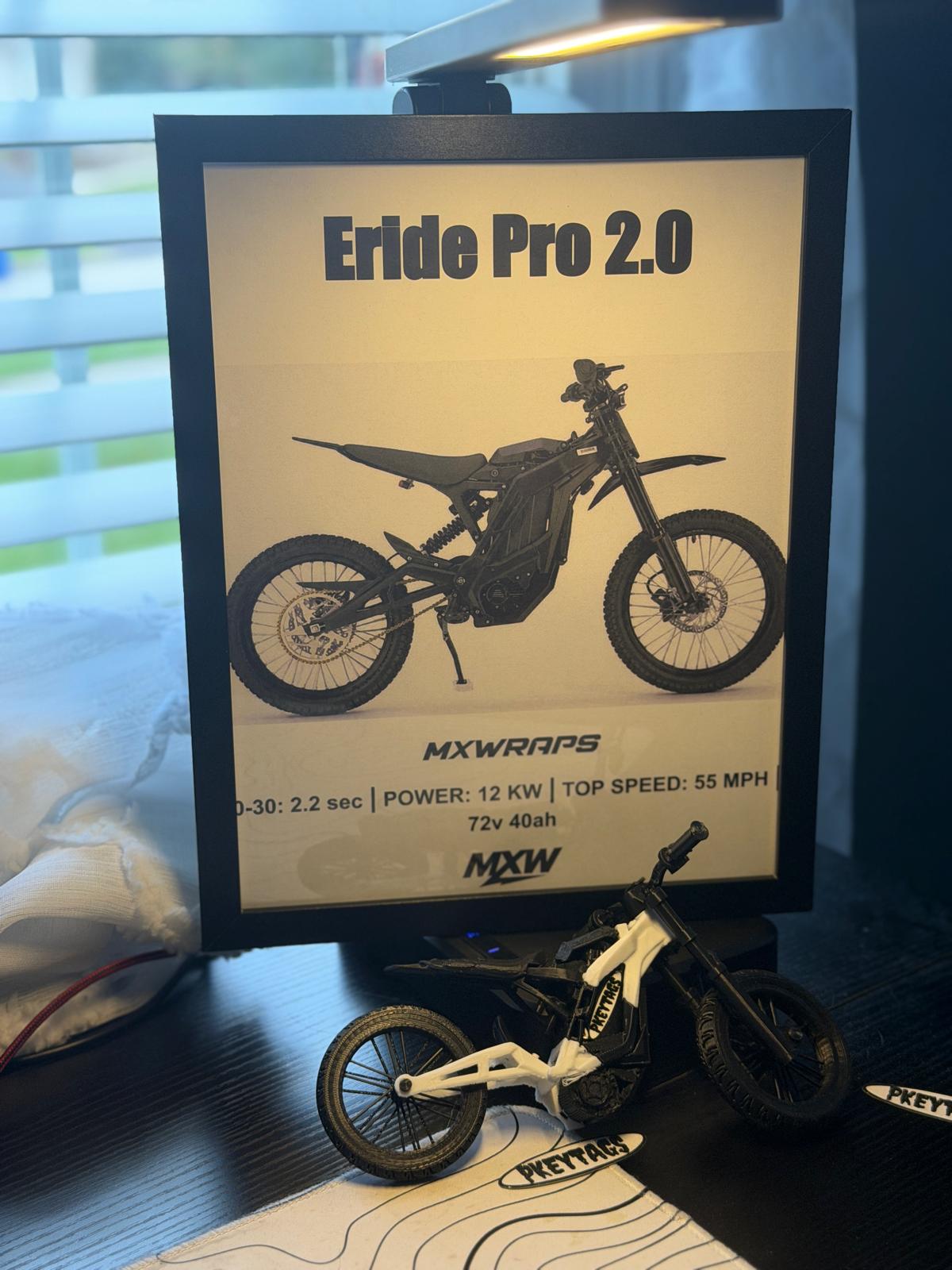 MXW Eride Pro 2.0 Framed Poster - MXwraps