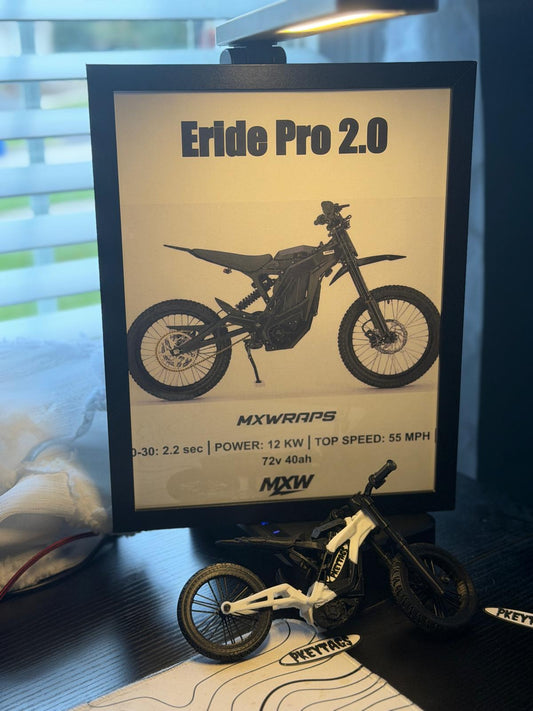 MXW Eride Pro 2.0 Framed Poster - MXwraps