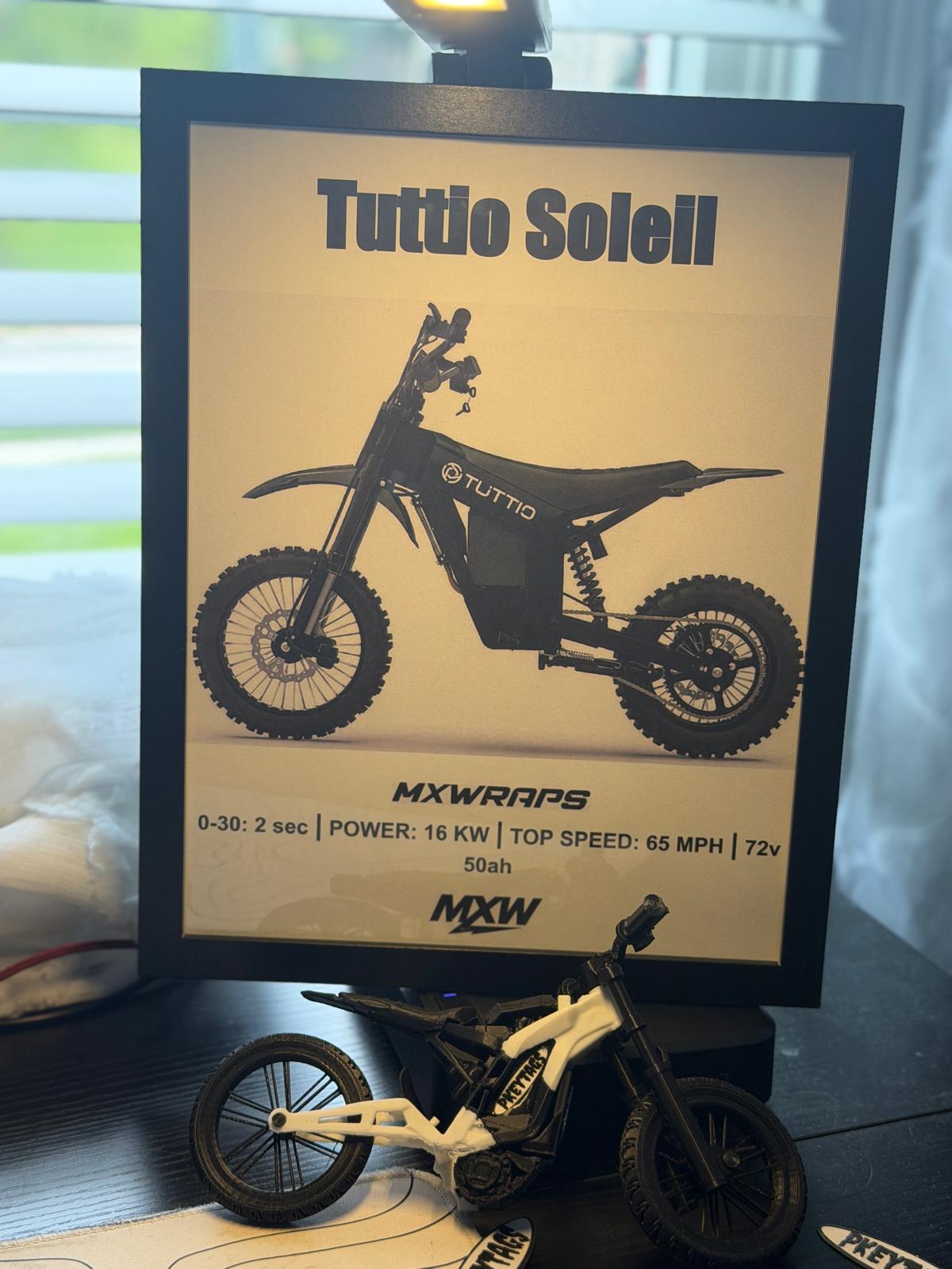 MXW Tuttio Soleil Framed Poster - MXwraps