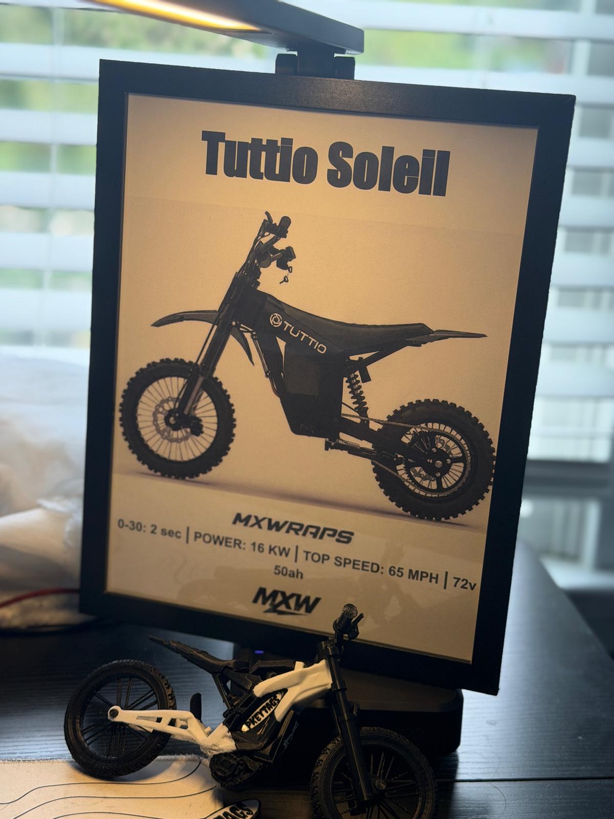 MXW Tuttio Soleil Framed Poster - MXwraps